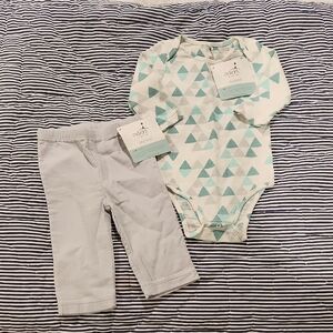 Aden Unisex 0 To 3 Months Baby Outfit Nwt Set